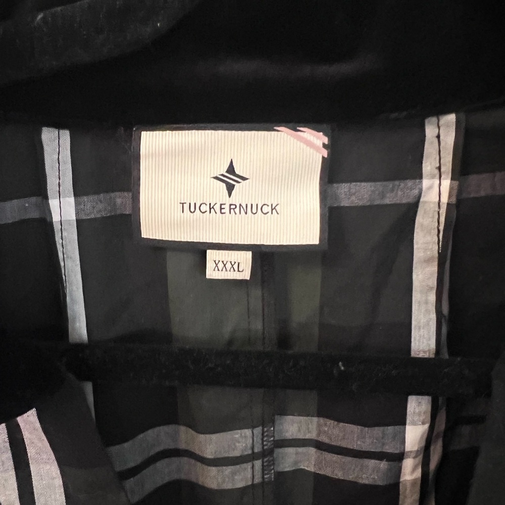 xxxl Tuckernuck green plaid midi dress - Picture 9 of 9